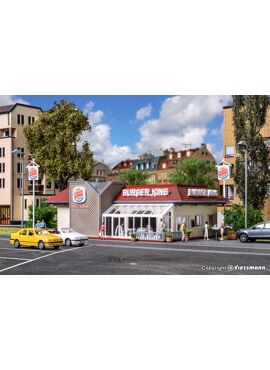 Vollmer 43632  / H0 Burger King fastfood restaurant