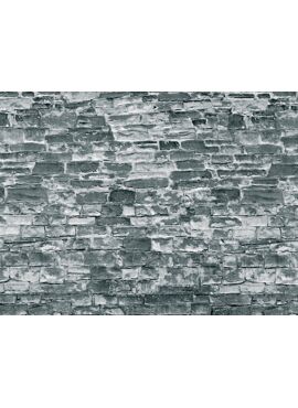 Vollmer 46055 / Muurplaat natuursteen, grijs