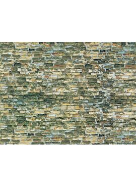 Vollmer 47362 / N Wall plate natural stone of cardboard,25 x 12,5 cm, 10 pcs.