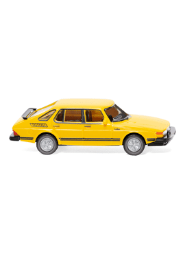 WIKING 021501 /  Saab 900 Turbo – geel, 1978-86