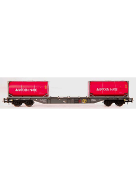 B-Models 54126 / Containerwagen Sgns met 2 containers 