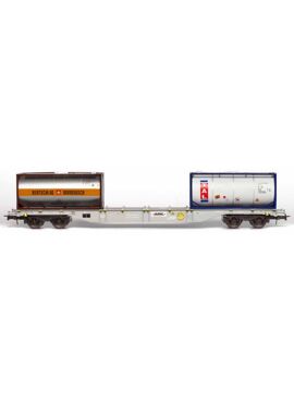 B-models 54141 / Sgns wagon, CH-HUPAC , with Tankcontainer TAL + Silver Metallic Bertschi