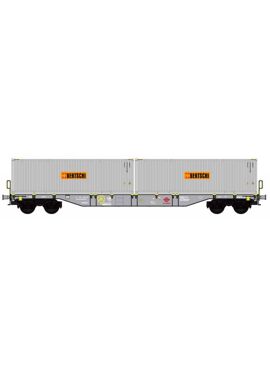 B-models 54170 / Sgns wagon, D-ERMD , with 2 x 30ft Bulk container Bertschi 