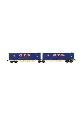 B-Models 59400 / Sggmrss 90s container car AAE Cargo  'GTS' old logo