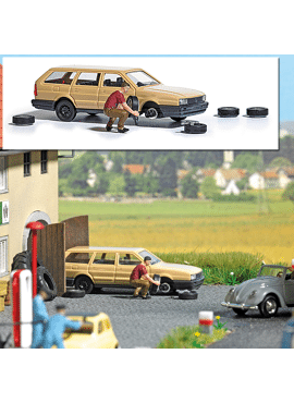 BUSCH 7822 / A-Set: Radwechsel H0         