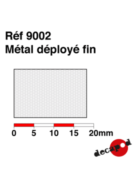 DECAPOD 9002 / ​​​​​​​Fijn strekmetaal