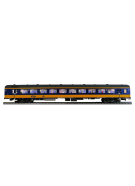 Exacttrain 11157 / Rijtuig type Bpmz10 BENELUX (met interieurverlichting en figuren)