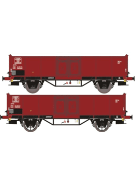 Exacttrain 23980 / 2 NMBS goederenwagens UIC