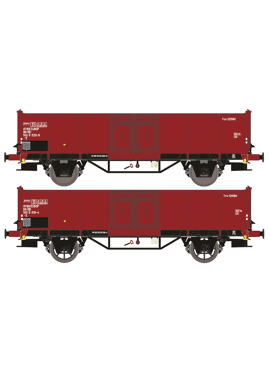 Exacttrain 23981 / 2 NMBS goederenwagens 