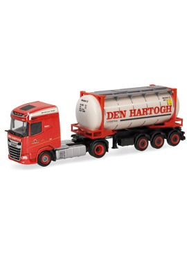 Herpa 320344 / DAF XG wisselcontainer oplegger 