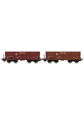 LSModels 32082 / 2 Fal-wagens NMBS (S.A. Forges de Clabecq) Ep.III