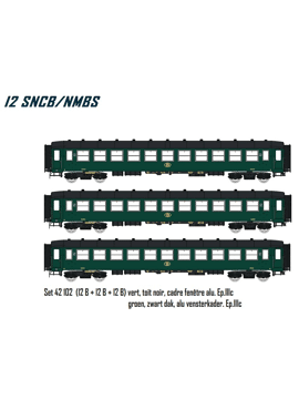 LSModels 42102 / NMBS 3 rijruigen I2