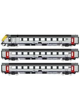 LSModels 93050DC / 3 I11-rijtuigen met stuurstand DC