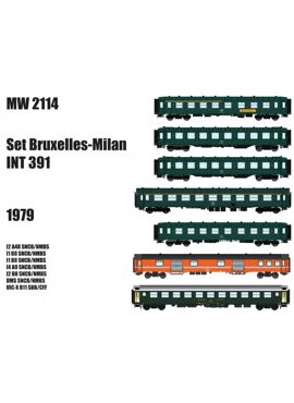 LSM MW2114 / SET BRUSSEL-MILAAN INT 391 (1979)