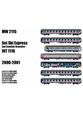 LSModels MW2115 / SET SAN CANDIDO-BRUXELLES INT 1116 SKI EXPRESS
