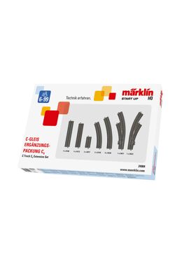 Marklin 24904 / Uitbreidingspakket C4 voor C-rails