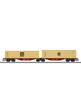 Marklin 47816 / Belgische containerdraagwagen Sggrss 80