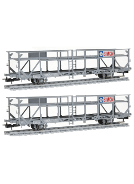 MAKETTE 4439 / 2 Autotransportwagens TA52 