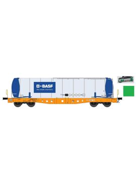 NME 561605 / SBB Containertragwagen 48` der Wascosa Ep.6, mit 45`Container 