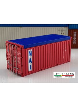 PT trains 820505 / 20ft open top container NAI
