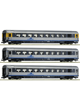 Roco 6200033 / 3 EuroCity-Wagens  Cisalpino
