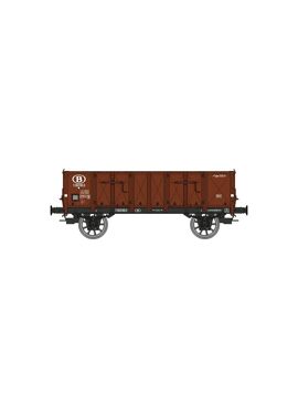 REE WB-924 / Open goederenwagen met metalen carrosserie van de NMBS, tijdperk III