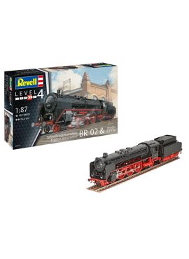 REVELL 02171 / Express locomotief  BR 02 & Tender 2'2'T30   1/87