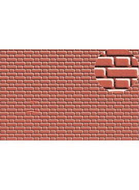 SLATERS0407 / Flemish Bond Brick 4mm rood