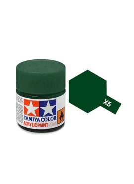 TAMIYA 81505 / Acryl MINI X5 Groen 10ml Blinkend