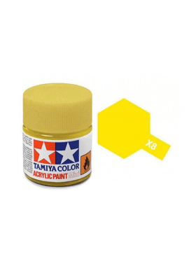 TAMIYA 81508 / Acryl MINI X8 Citroen-geel 10ml Blinkend