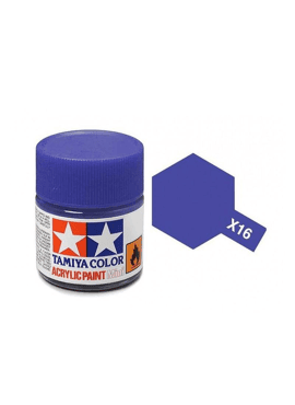 TAMIYA 81516 / Acryl MINI X16 Purper  10ml Blinkend