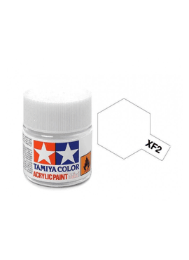 TAMIYA 81702 / Acryl MINI XF2 Wit 10 ml Mat