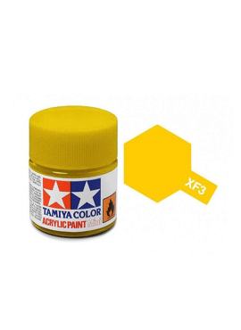 TAMIYA 81703 / Acryl MINI XF3 Geel 10 ml Mat