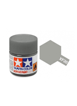 TAMIYA 81720 / Acryl MINI XF20 Medium Gray 10 ml Mat