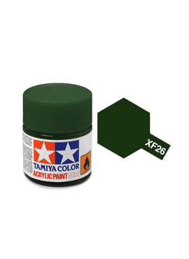 TAMIYA 81726 / Acryl MINI XF26 Deep green 10 ml Mat