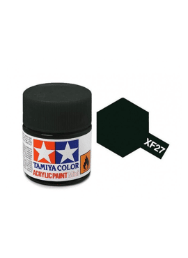 TAMIYA 81727 / Acryl MINI XF27 Black Green 10 ml Mat