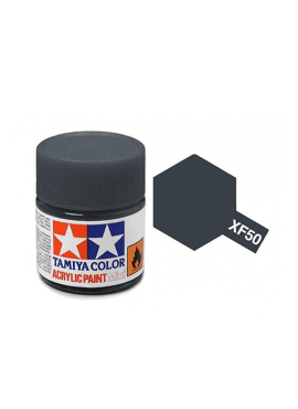 TAMIYA 81750 / Acryl MINI XF50 Field Blue 10 ml Mat