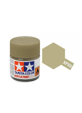 TAMIYA 81755 / Acryl MINI XF55 Deck Tan 10 ml Mat
