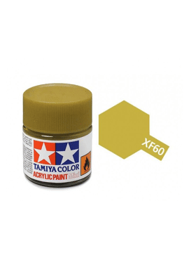 TAMIYA 81760 / Acryl MINI XF60  Dark Yellow 10 ml Mat