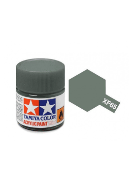 TAMIYA 81765 / Acryl MINI XF65 Field Grey 10 ml Mat