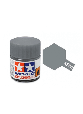 TAMIYA 81766 / Acryl MINI XF66 Lichtgrijs 10 ml Mat