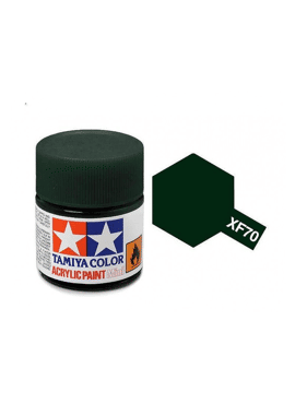 TAMIYA 81770 / Acryl MINI XF70 Dark Green 2  / 10 ml Mat