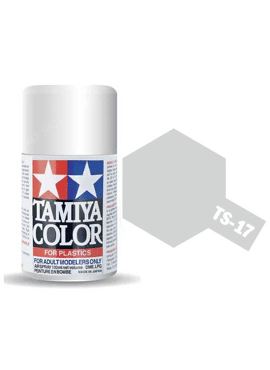TAMIYA 85017 / Acryl TS17 Aluminium (blinkend) Spuitbus 100ml