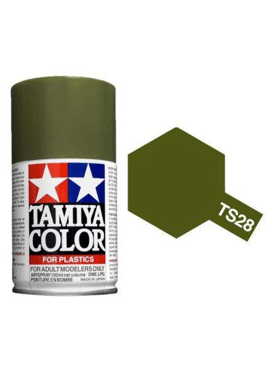 TAMIYA 85028 / Acryl TS28 VERT OLIVE 2 MAT    Spuitbus 100ml