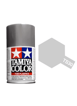 TAMIYA 85030 / Acryl TS30 Silver Leaf (blinkend) Spuitbus 100ml