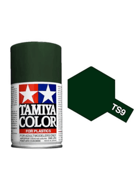 TAMIYA 85009 / TS9 British Green (blinkend)  Spuitbus 100ml