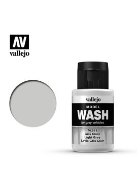 VALLEJO 76515 / Model Wash Light Grey Wash 35 ml