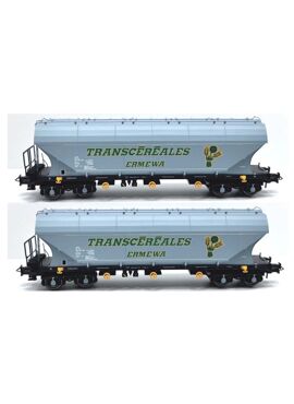 Van Biervliet 45368 / 2 graanwagens NMBS (set A)
