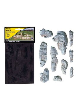 WOODLAND SCENICS 1230 / gietmal voor rotsen