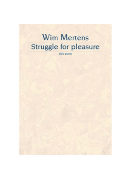 Struggle for pleasure